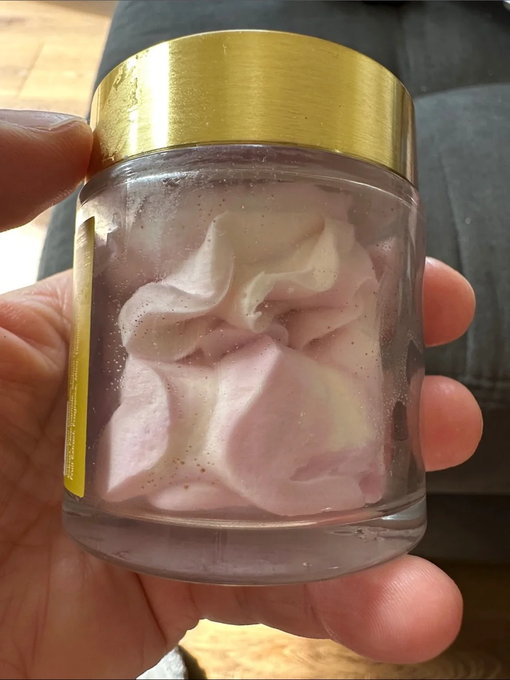 NEW TRULY glazed donut luxurious whipped cream shave butter mini